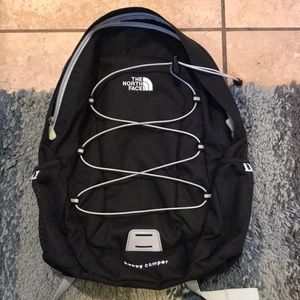 Kids happy camper back pack. North face. New.